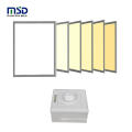 led panel light 600*600 40W dimmable URG<19 flciker free slim ceiling square 60x60 led ceiling light with led driver